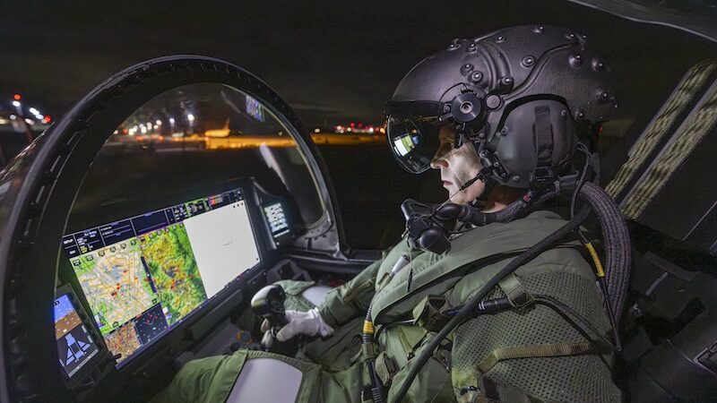 Pilot operating dashboard